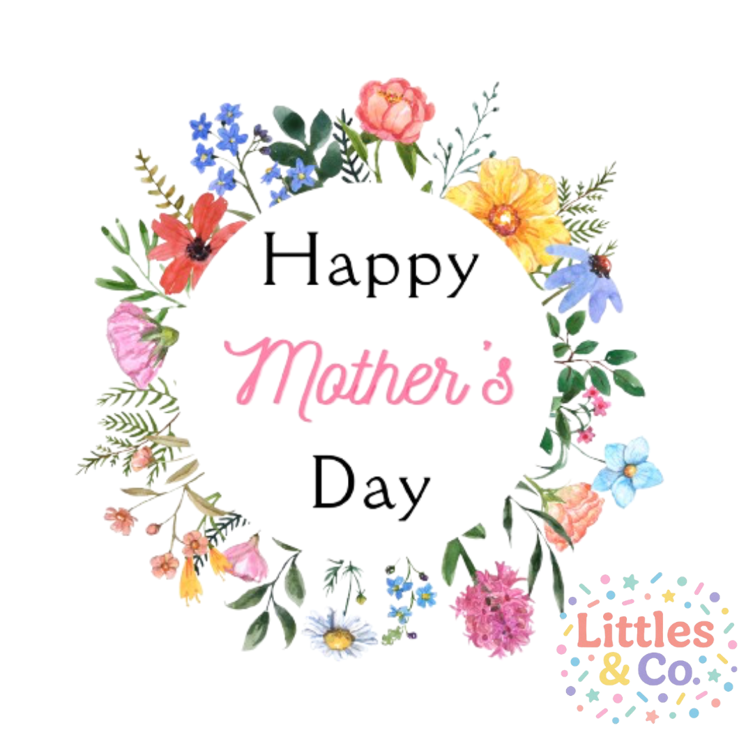 Mothers Day Large Floral Wreath Edible Topper