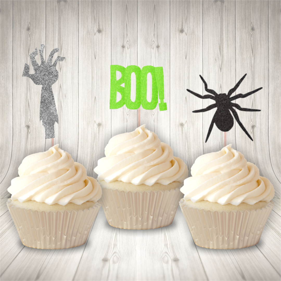 Halloween Cupcake Toppers