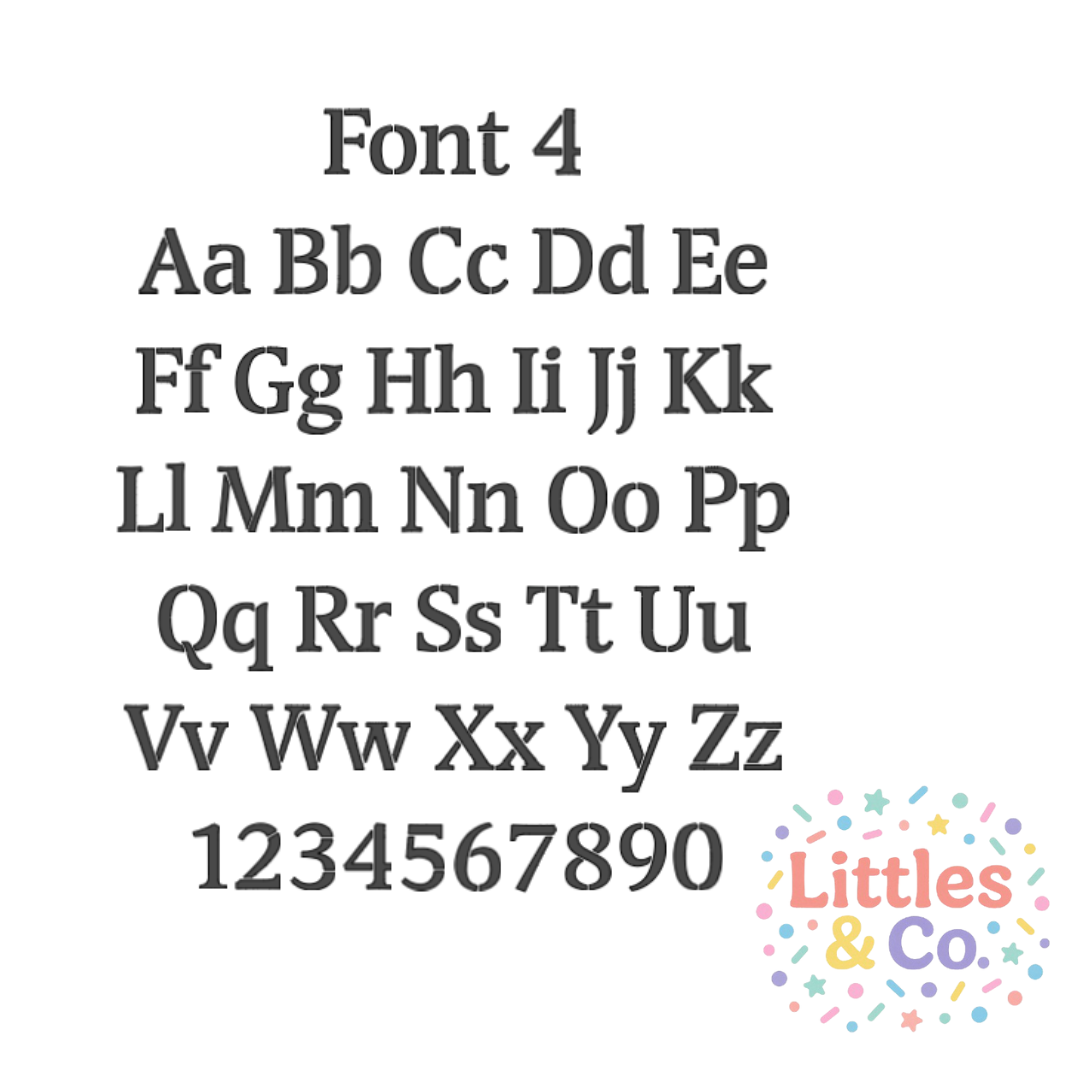 Personalised Custom Cake Stencil