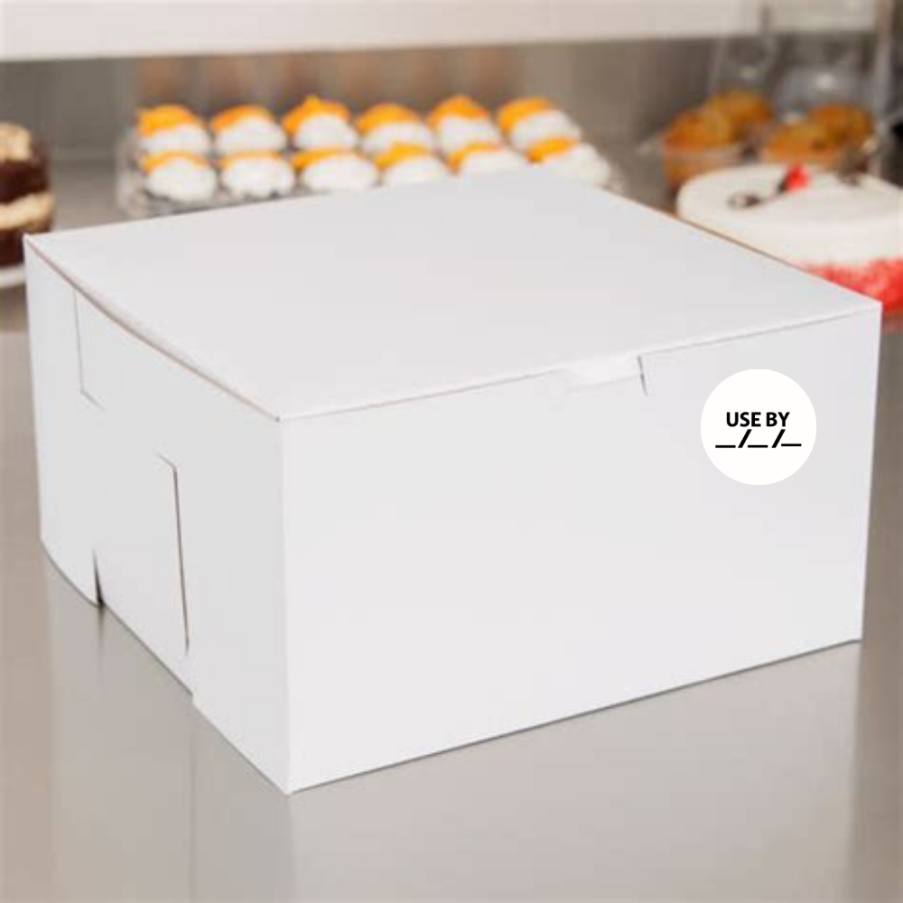 Use By Date Stickers Round