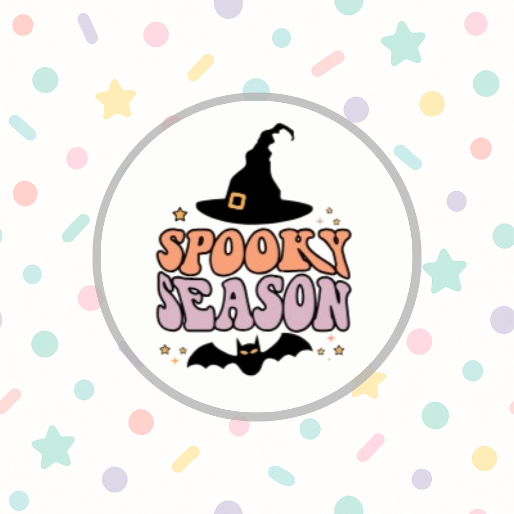 Spooky Season Halloween Cupcake Toppers on Picks