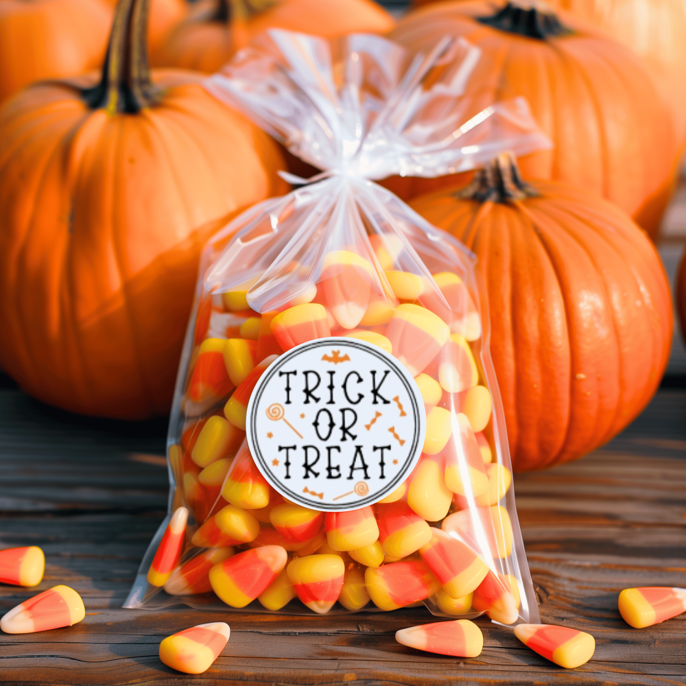 Trick or Treat Halloween Stickers