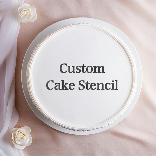 Personalised Custom Cake Stencil
