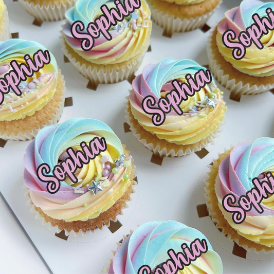 Double Layer Cupcake Charm