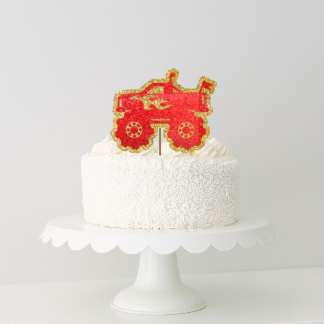 Monster Truck Cake Topper