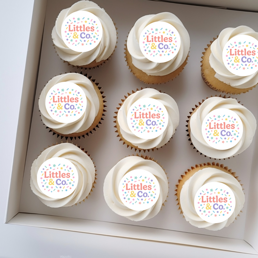 Personalised Logo Edible Toppers