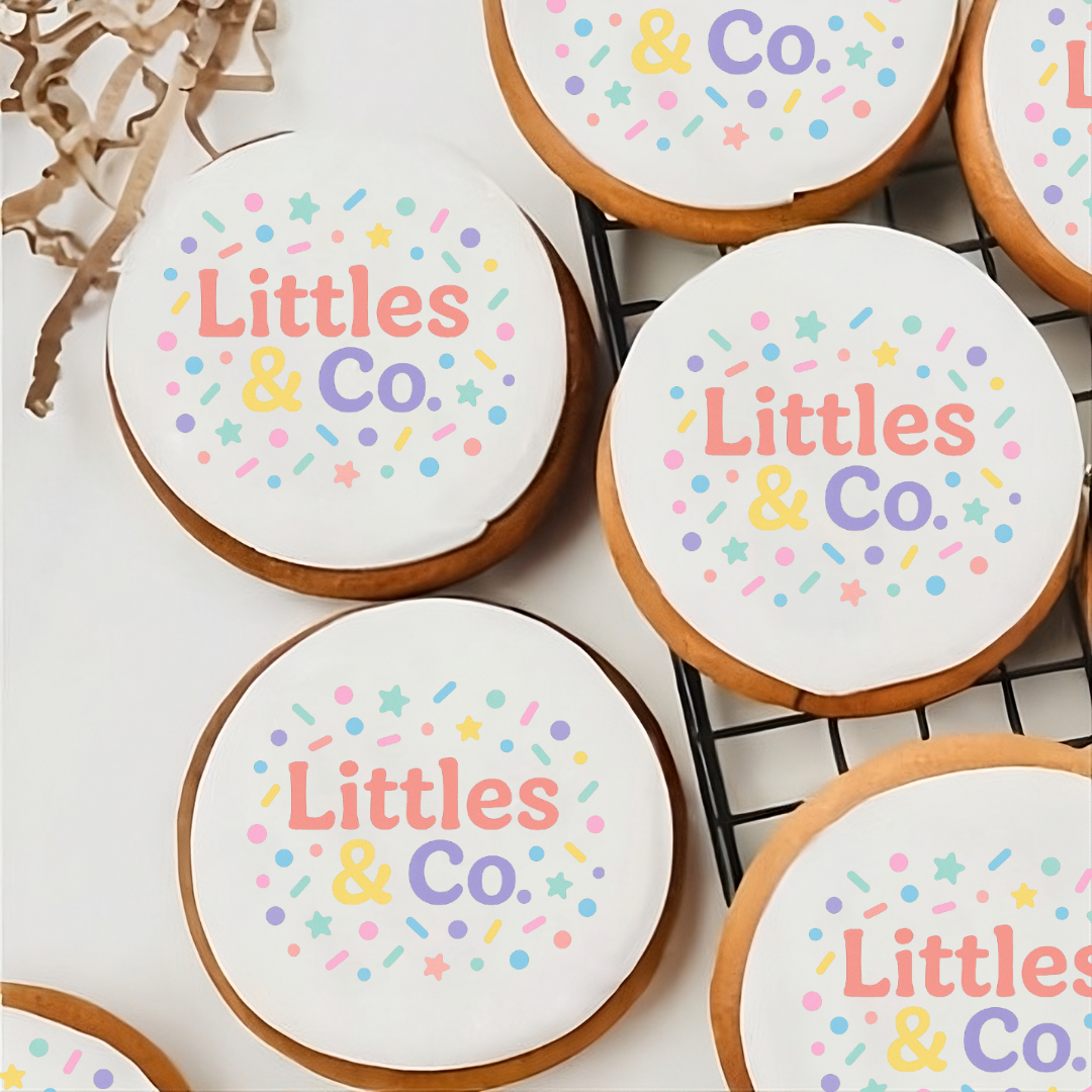 Personalised Logo Edible Toppers